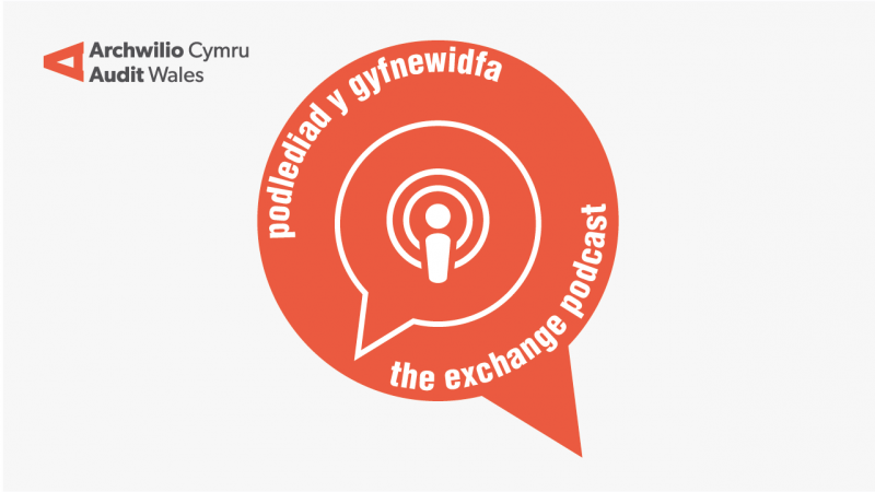 Speech bubble icon with the words Good Practice Exchange