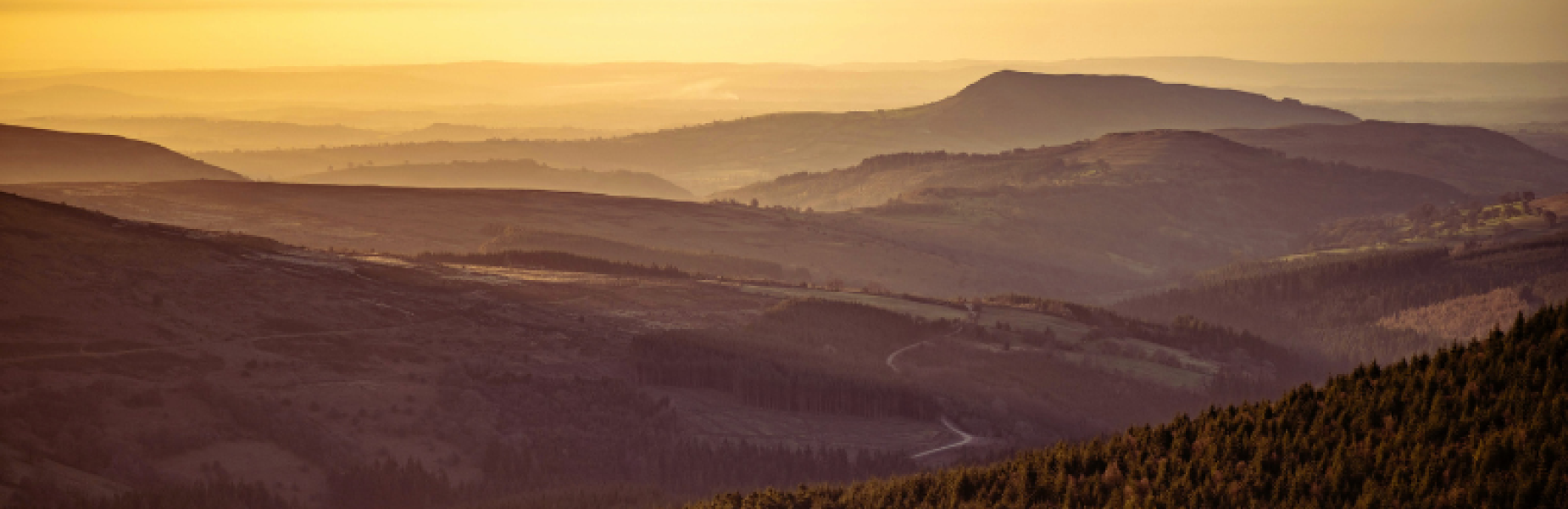 the Brecon Beacons